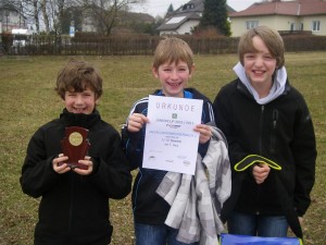 Tennis U 12 (Yannic H., Julian R., Mario B.)